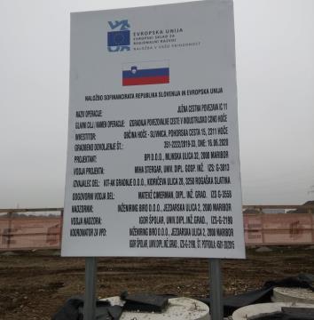 gradbiščna tabla
